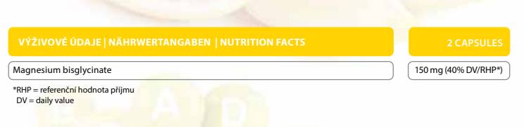 Magnesium Chelated Bisglycinate - 120 capsules