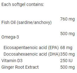 Sea Licious Omega 3 Belly To Baby DHA for Pregnant Women 816 mg 60 Gel capsules