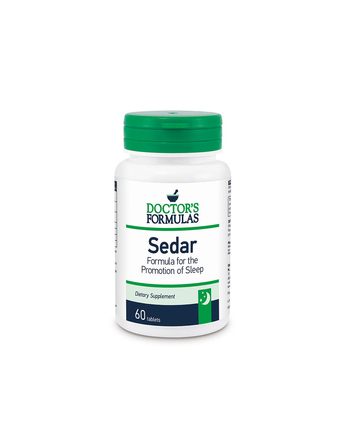 Formula for restful sleep - Sedar, 60 tablets Doctor's Formulas