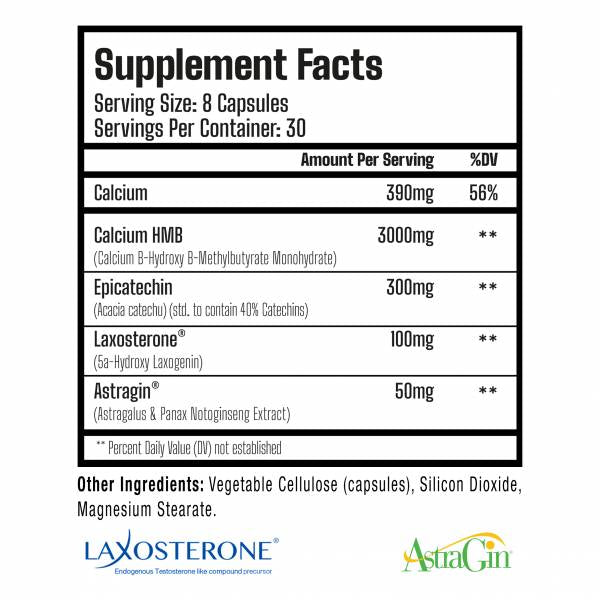 Seismic | Natural Muscle Building Complex - 240 capsules