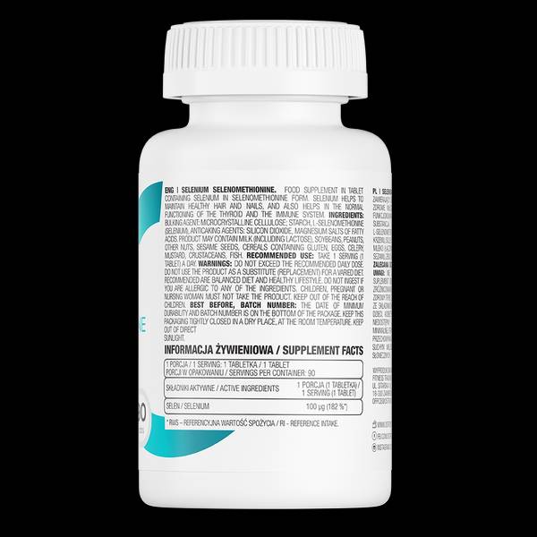 Selenium 100 mcg - 90 Tablets