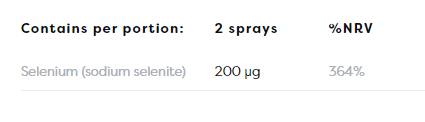 Selenium Oral Spray 200 mcg - 26 ml