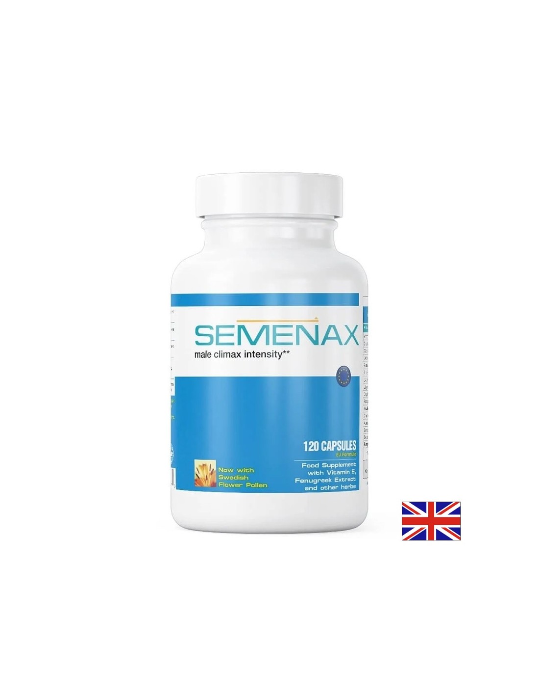 Semenax male potency formula, 120 capsules
