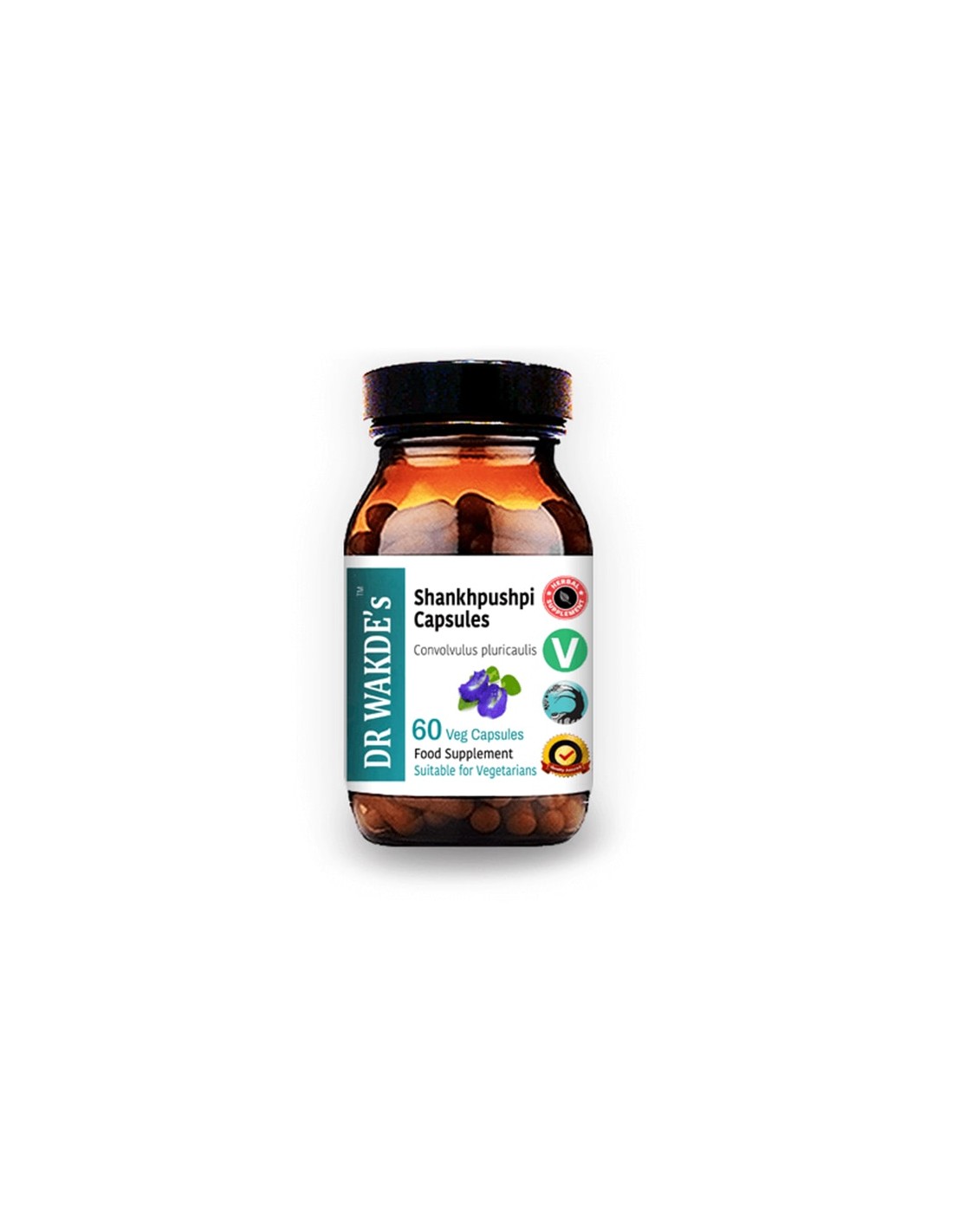 Shankhpuspi / Shankpuspi Ayurveda, 60 Dr Wakade's Kapselen