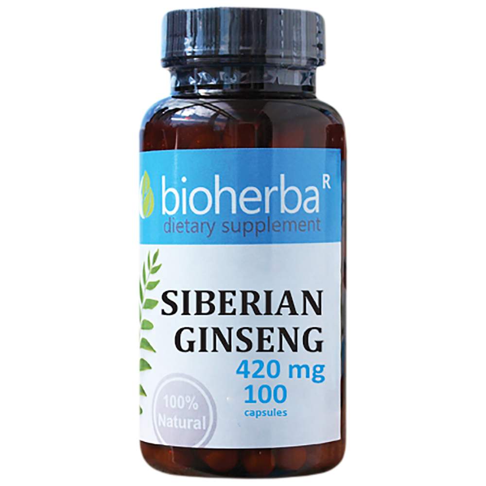 Siberian Ginseng 420 mg - 100 capsules