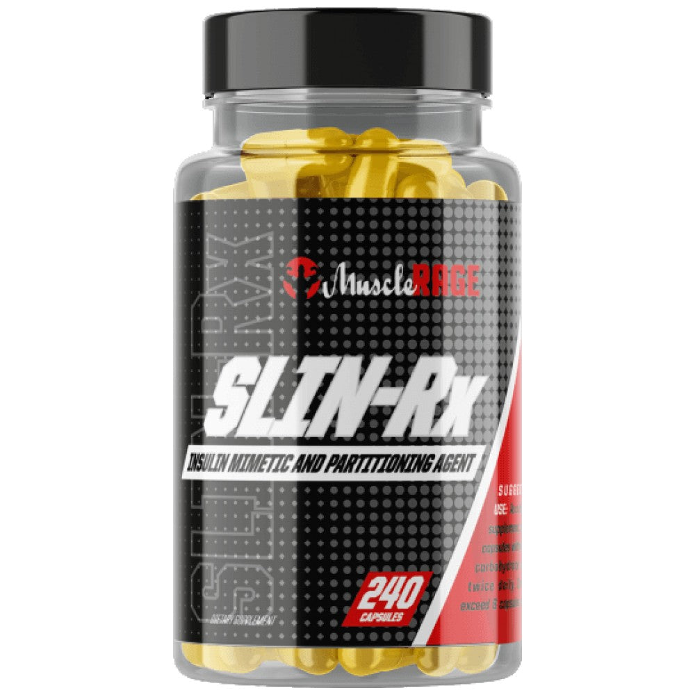 Slin-rx | su „Banaba“, „Berberine & Gymnemna“ - 240 kapsulių