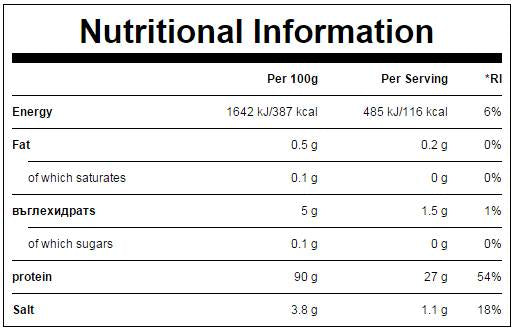 Aislado de proteína de soja - 1000 gramos