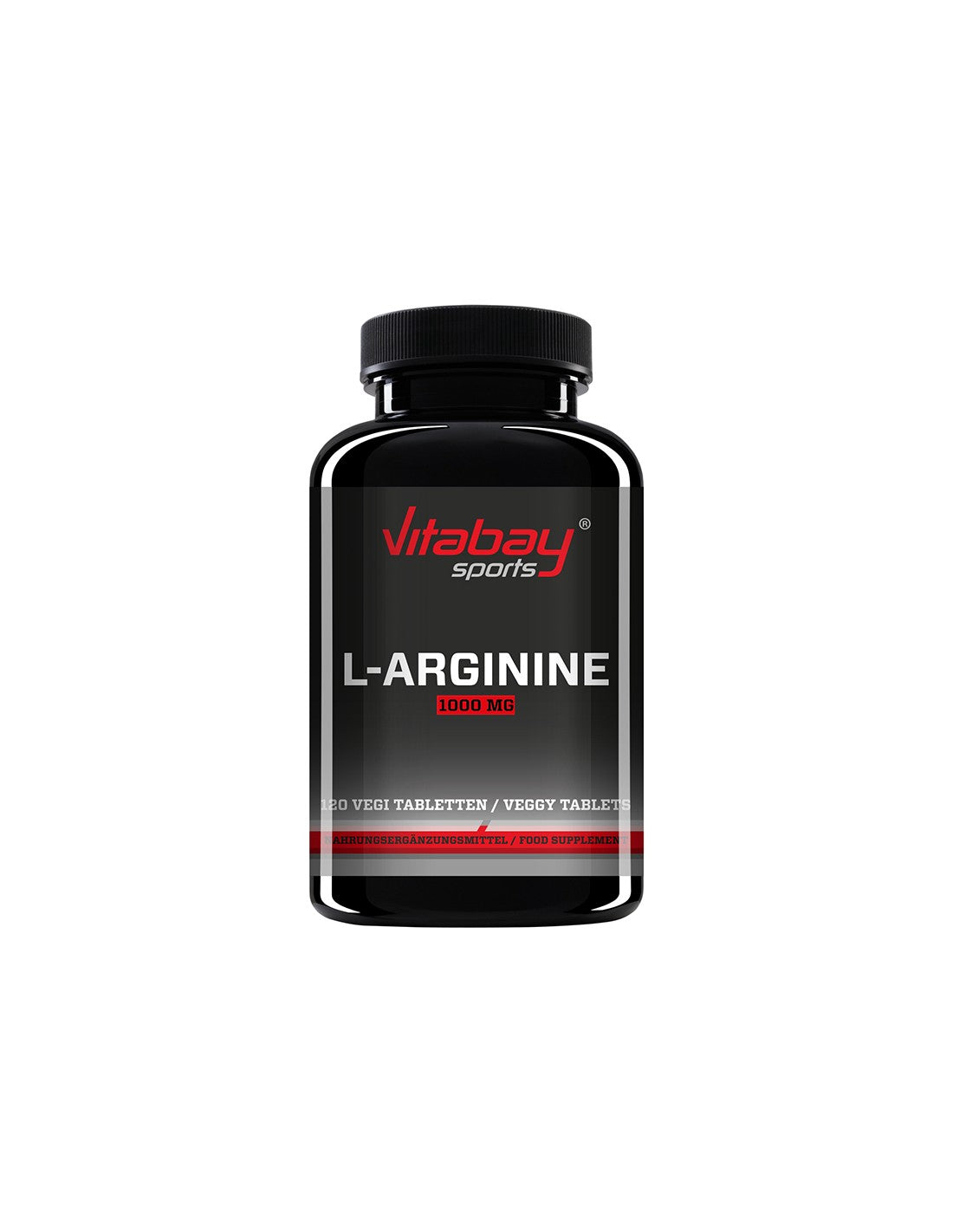 Sport L-Arginine - L-Arginine 1000 mg, 60 tablets Vitabay