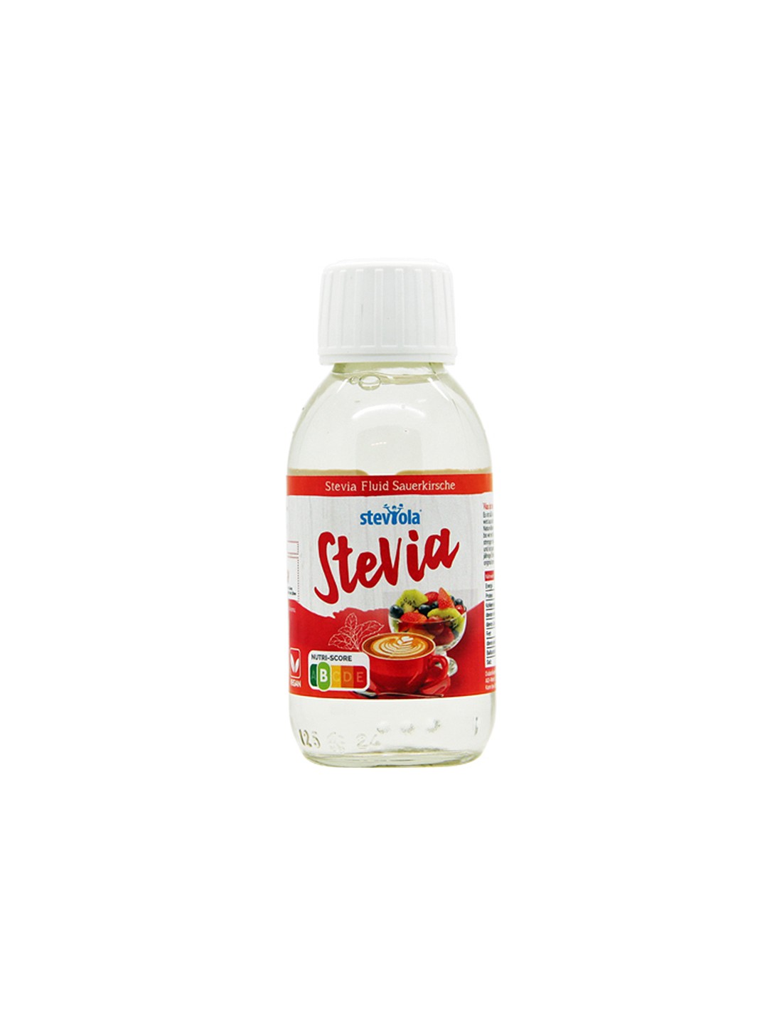 Liquid stevia with cherry flavor - Steviola, 125 ml