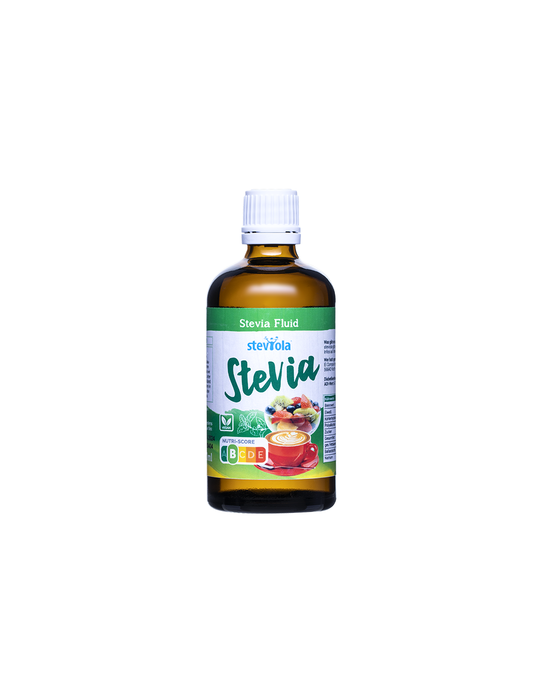 Steviola® Stevia Flëssegkeet Vanille - Stevia (Drëpsen), 100 ML E El Compra