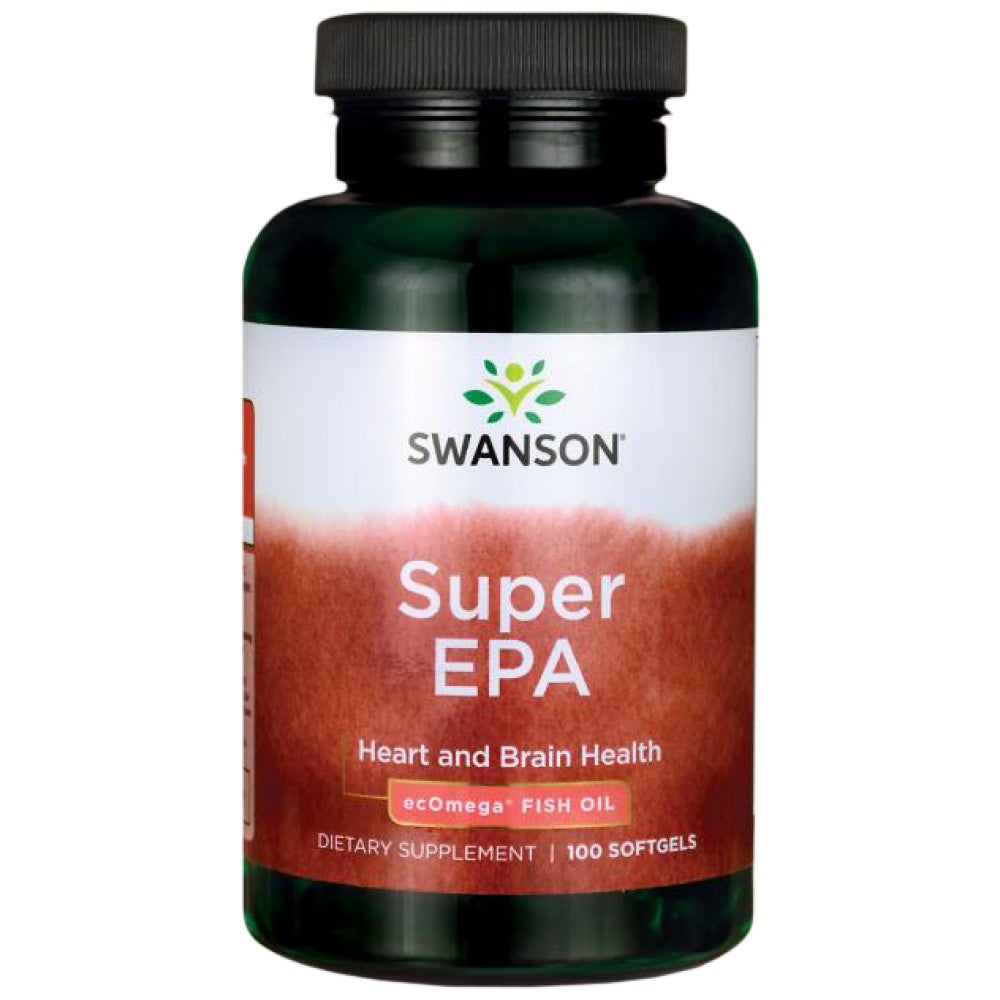 Super EPA ecOmega Fish Oil 100 Gel capsules
