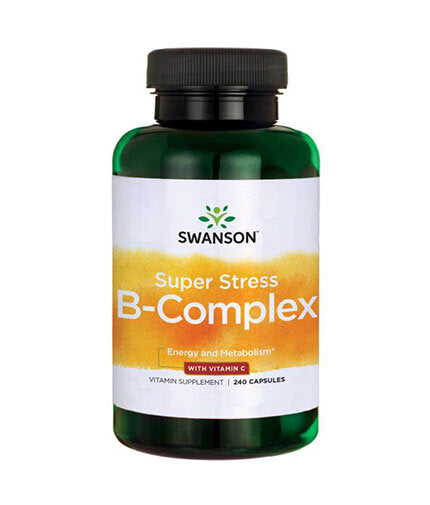 Super Stress Vitamin B-Complex with Vitamin C - 240 capsules