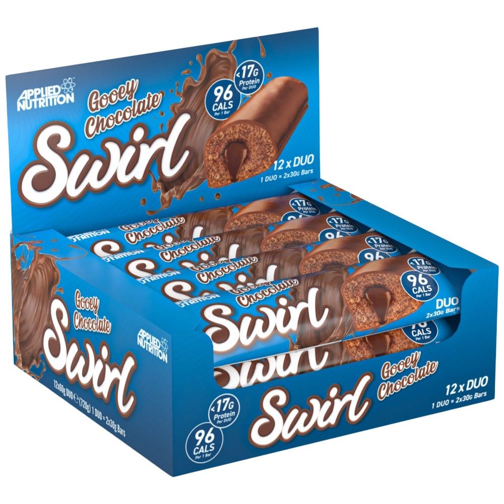 Swirl | Duo Protein Bar - 12 x 60 gramů