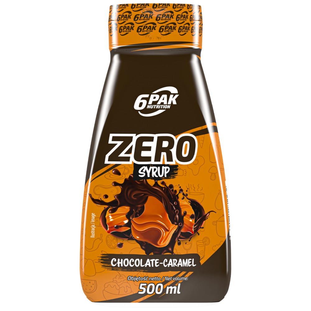 Sirup Zero - čokoládový karamel - 500 ml