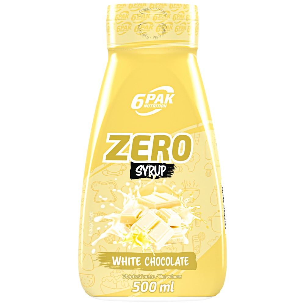 Sirupo nulis - baltasis šokoladas - 500 ml