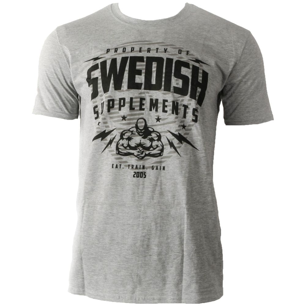 Logotipo de camiseta / cinza