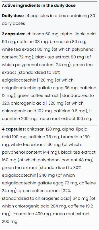 SixPack | Ultimate Thermogenic Fat Burning Formula - 120 капсули - Feel You