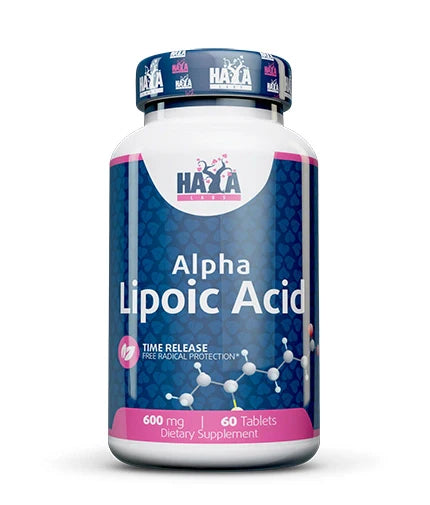 Tijd geeft Alfa Lipoitz Acid 600mg. / 60 tabbladen.