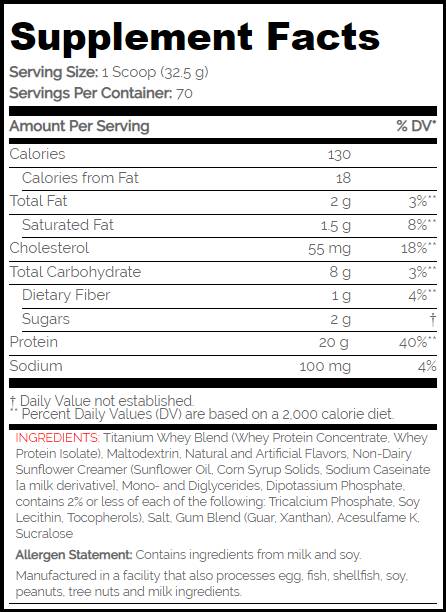 Titanium Whey / Essential - 2270 grams