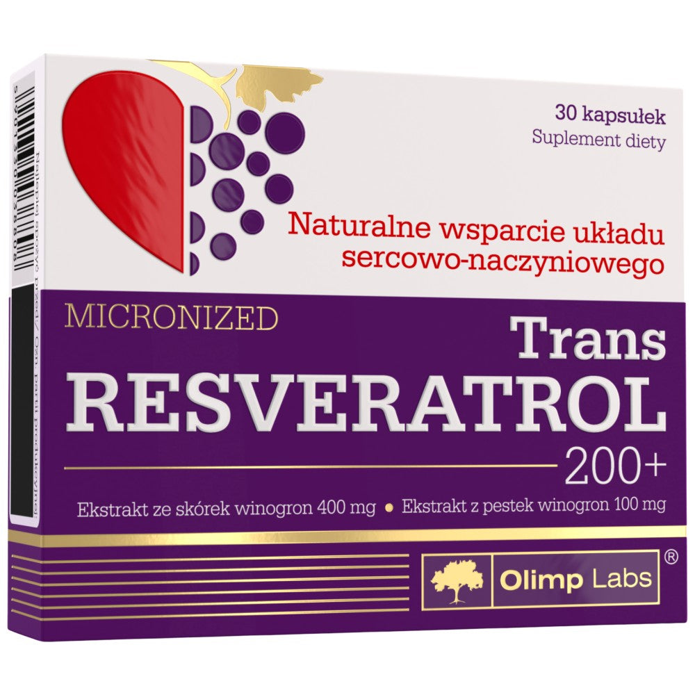 Trans Resveratrol 200+ - 30 capsules
