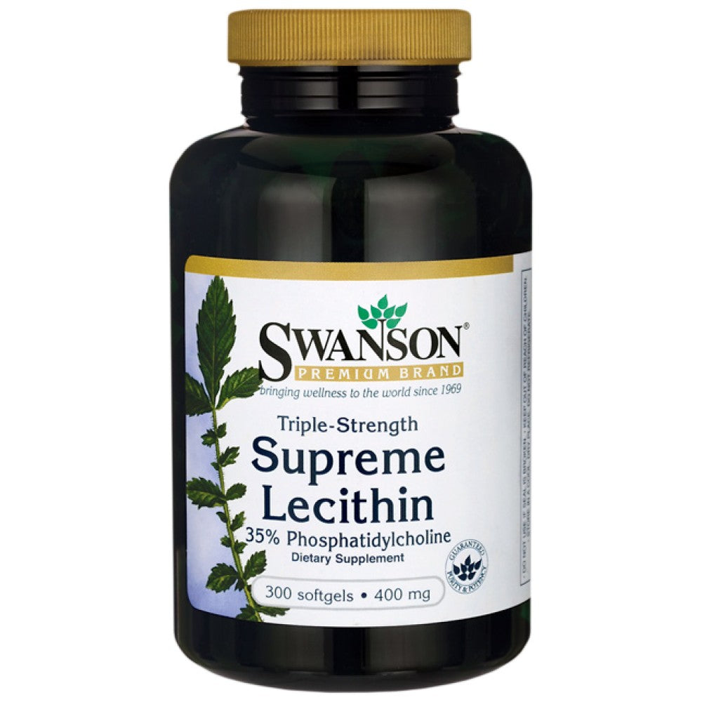 Triple Strength Supreme Lecithin 300 Gel Capsules