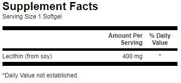 Triple Strength Supreme Lecithin 300 Gel Capsules