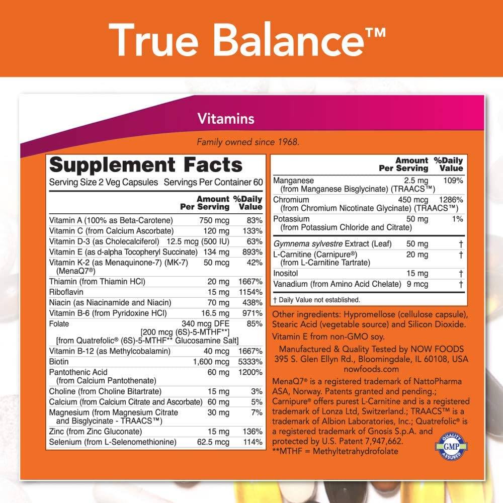 True Balance ™ - 120 cápsulas