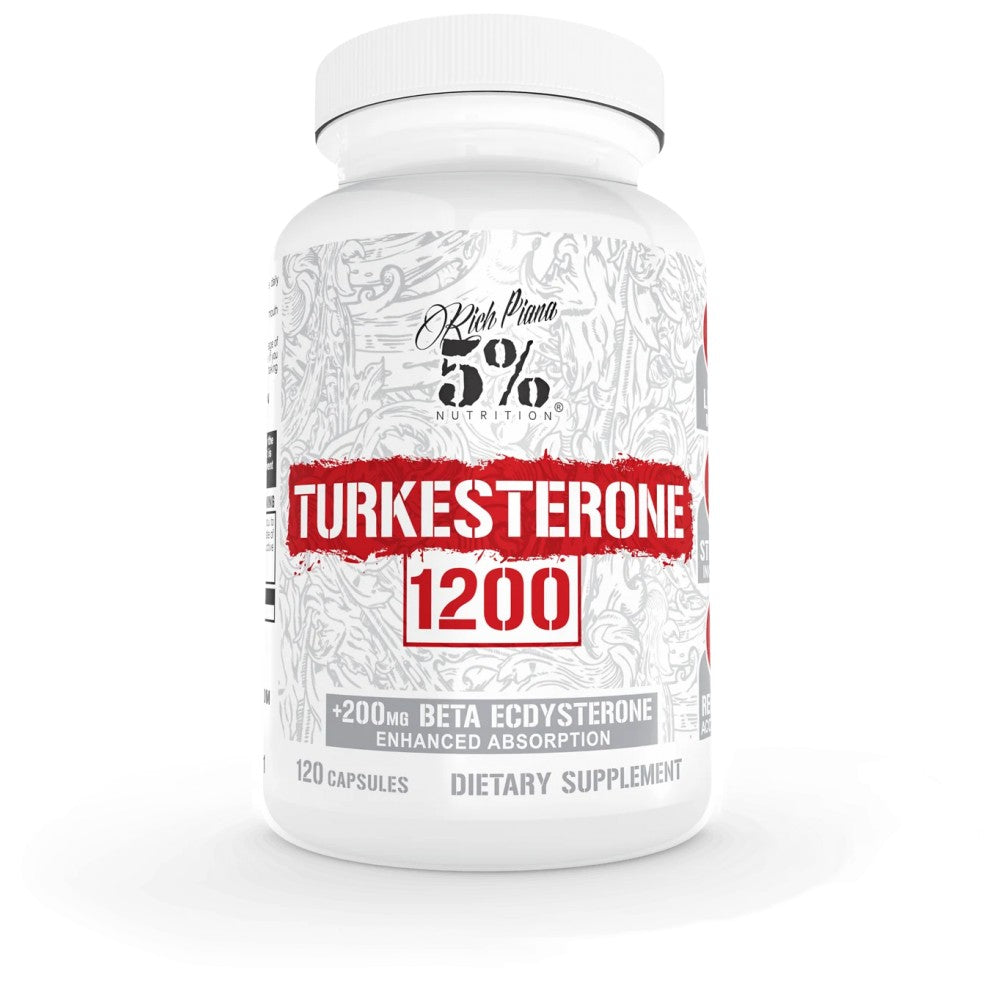 Turkesterone 1200 | with Beta-Ecdysterone & AstraGin - 120 capsules