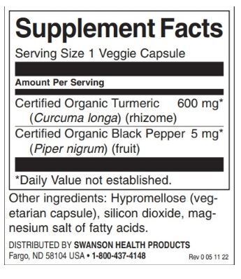 Turmeric & Black Pepper - 90 capsules