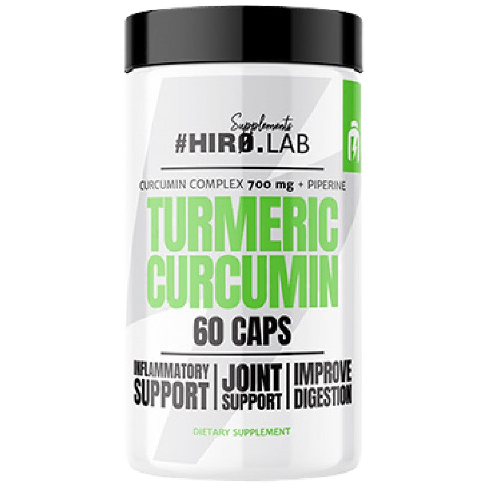 Turmeric Curcumin 550 mg | with Black Pepper - 60 capsules