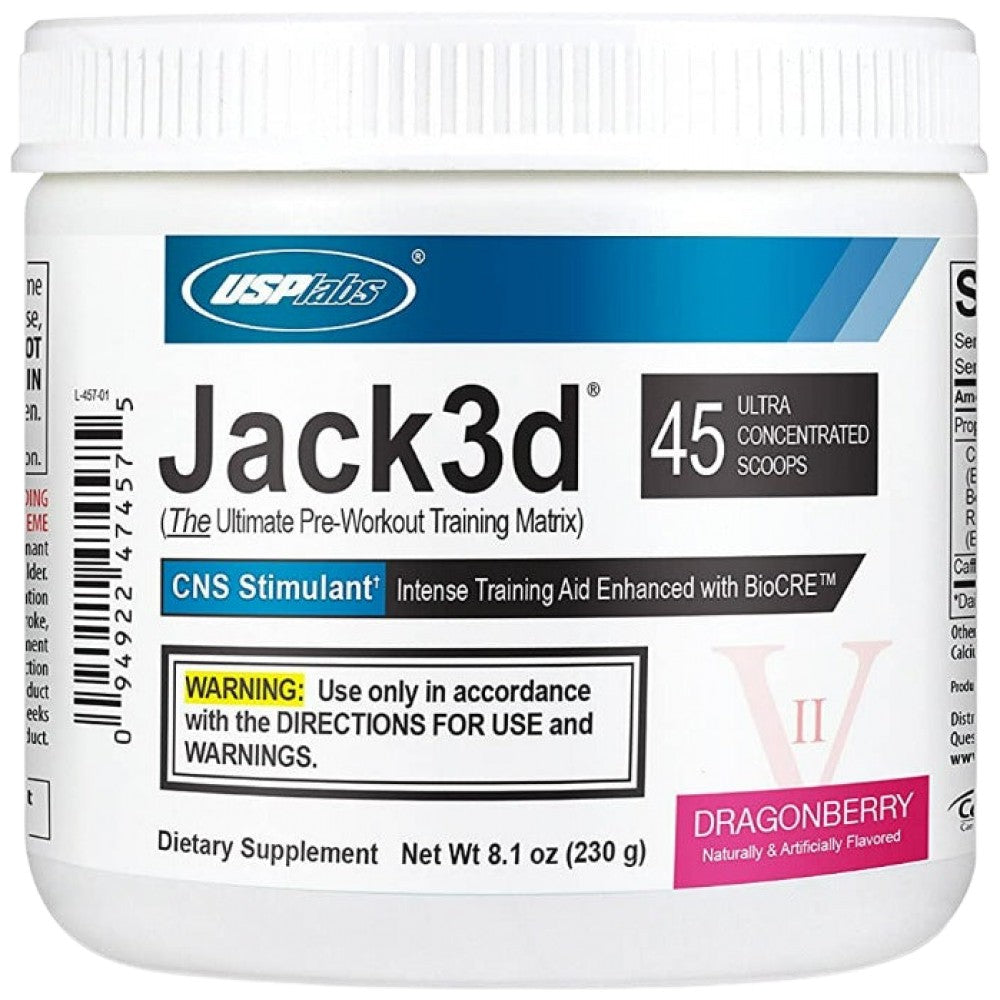 Jack3d - Geavanceerde formule - 250 gram