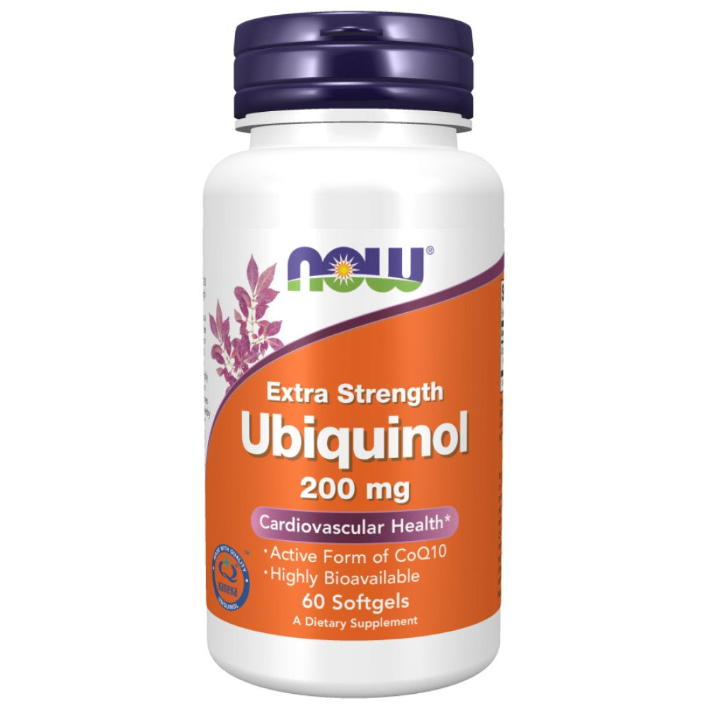 Ubiquinol 200 mg | Extra Strength - 60 Softgels