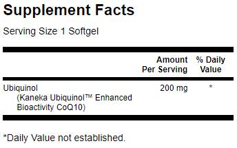 Ubiquinol - Maximum Strength 30 Gel capsules