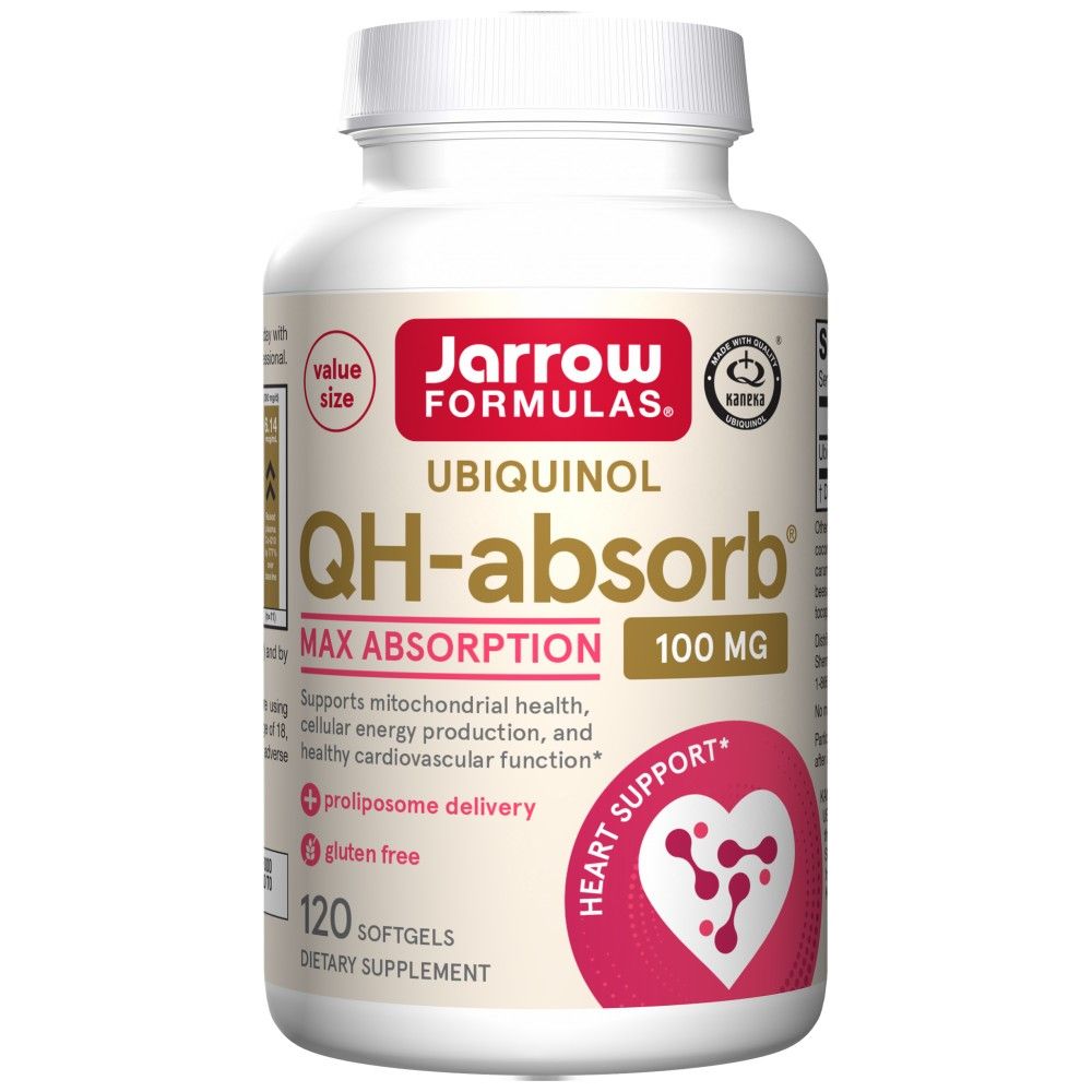 Ubikinool qh -absorb 100 mg - 120 geelkapslit