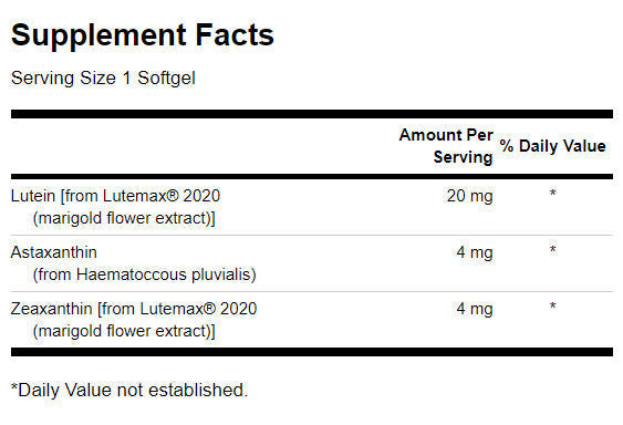 Konečný oční antioxidant 28 mg - 30 softgelů