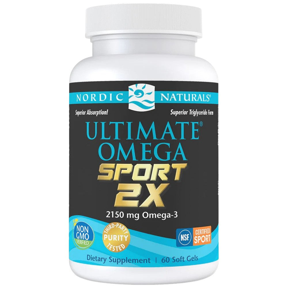 „Ultimate Omega 2X Sport“ - 60 minkštųjų salelių