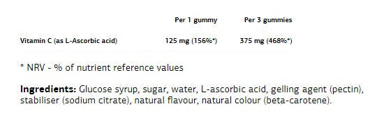 Gummies UltraVit Vitamina C/60 Gomme