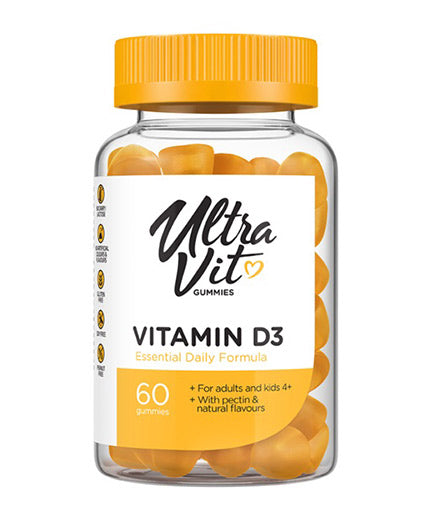 Gummies UltraVit Vitamina D/60 gommies