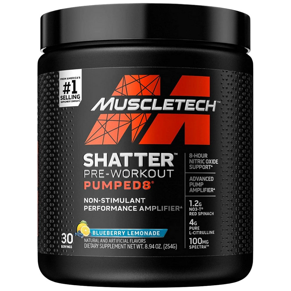 Shatter Pumped8 / Stimulant-Free Pre-Workout - 270 grams