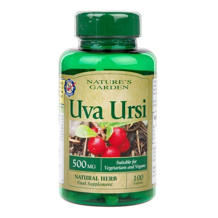 „Sword“ vynuogės (UVA URSI) 500 mg 100 kapsulių „Holland & Barrett“
