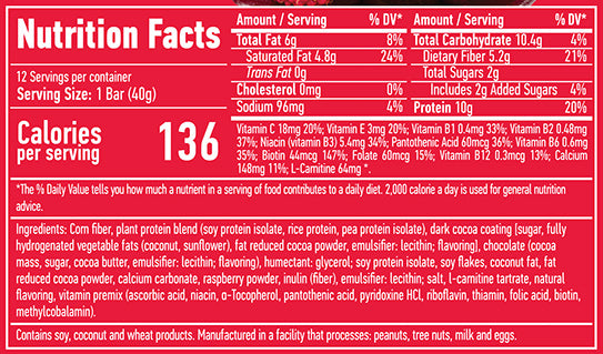 Veganistische staafdoos / 12 met 40 g - 0,500 kg