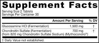 Cordroitina vegana + glucosamina 60 tabletas
