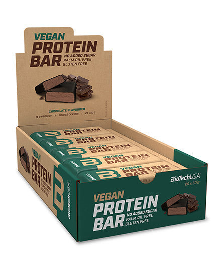 Veganistische eiwitbalkbox / 20 met 50 g