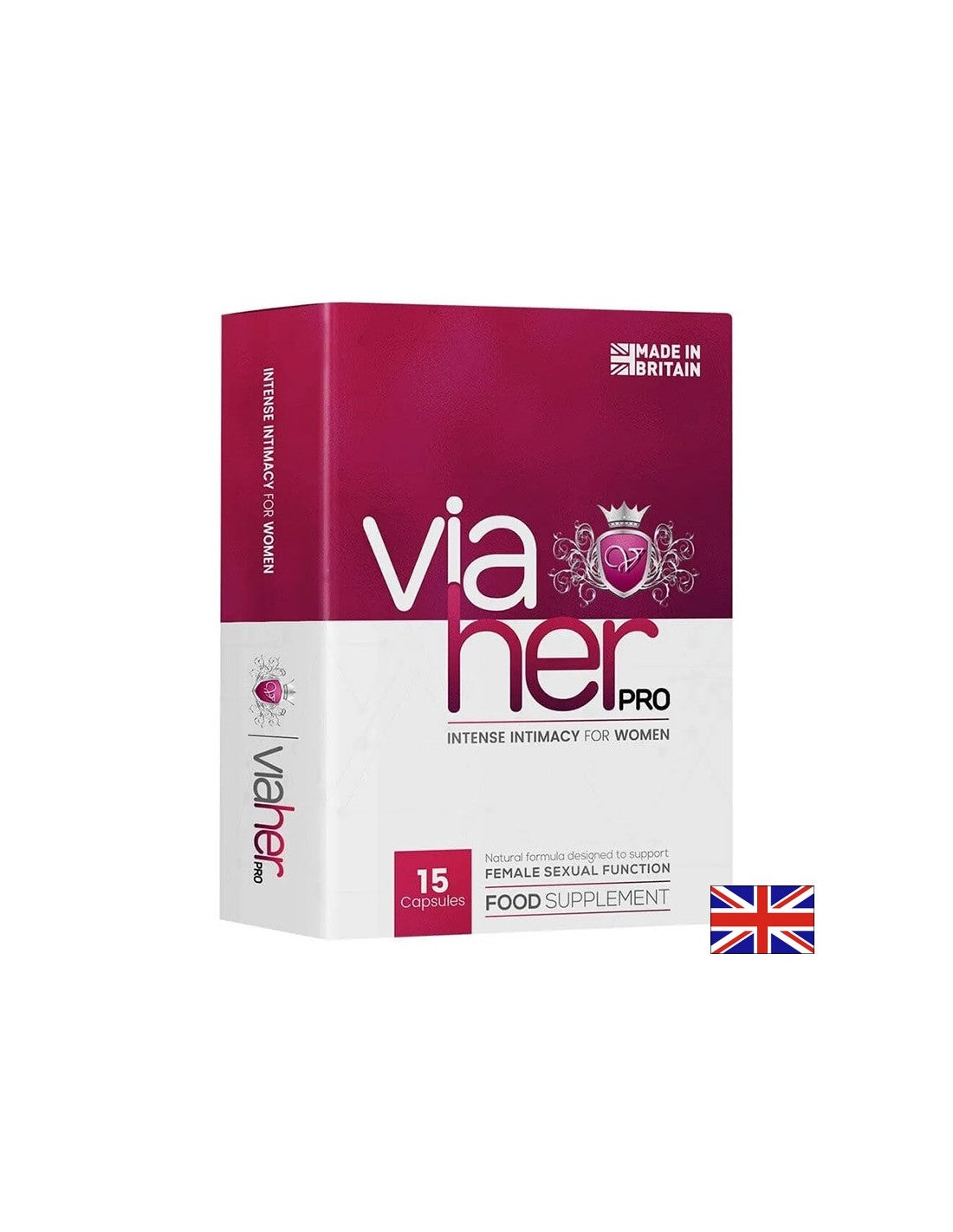 Aphrodisiac for women Via Her Pro, 15 capsules