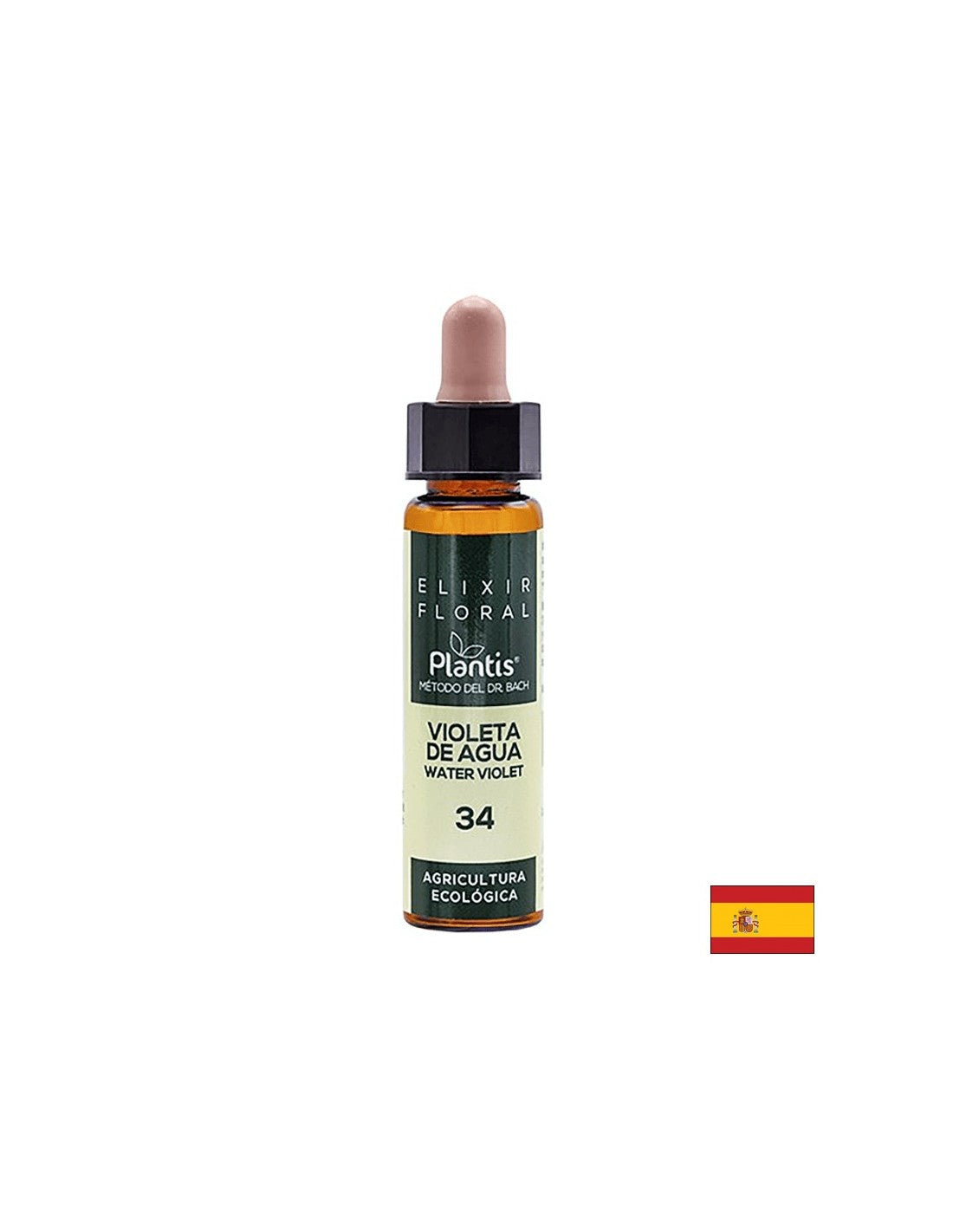 Violeta de agua (Water Violet) Elixir Floral 34 - Flower elixir of water violet, 10 ml Artesania