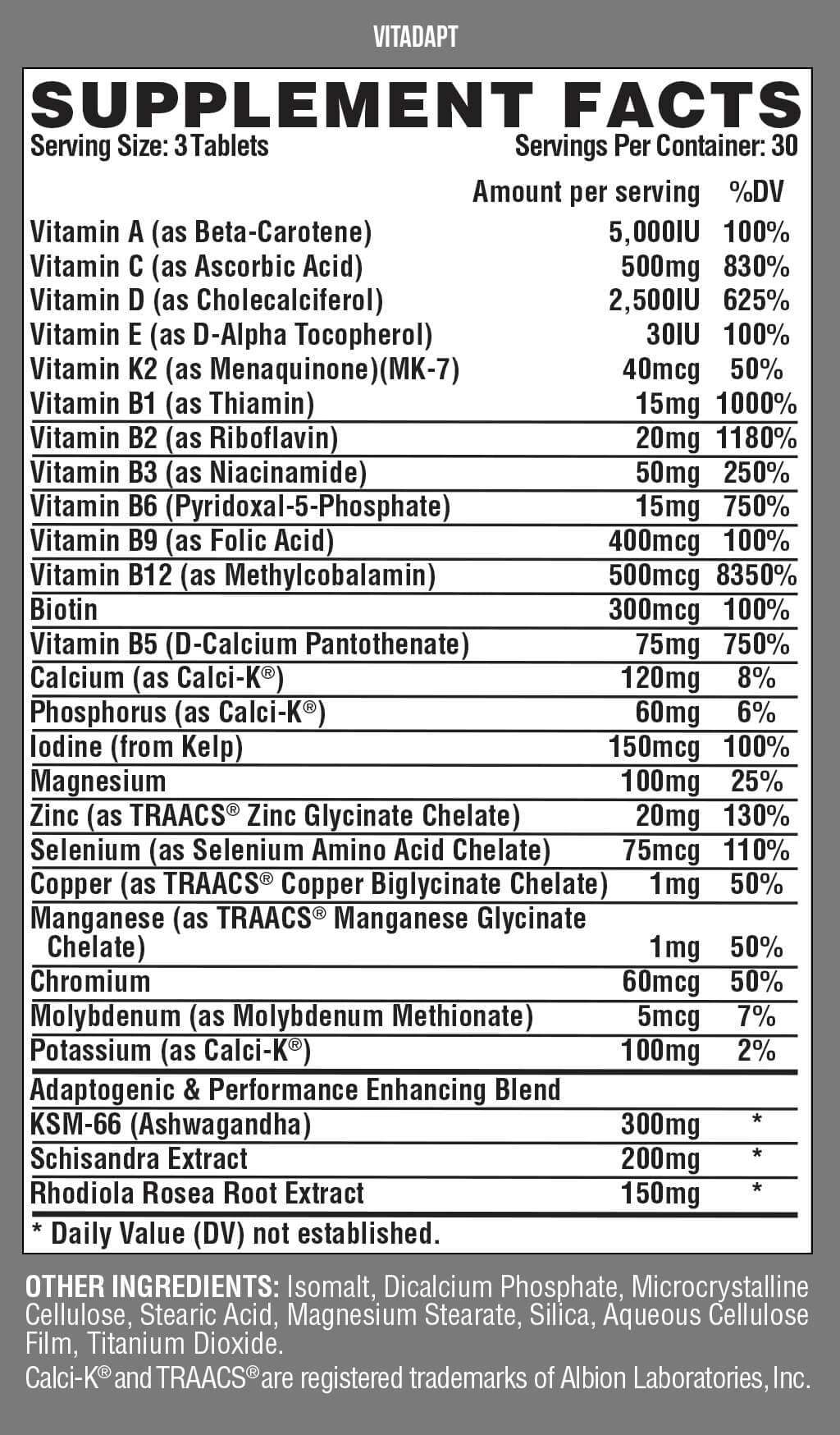 Vitadapt - 90 tabletten