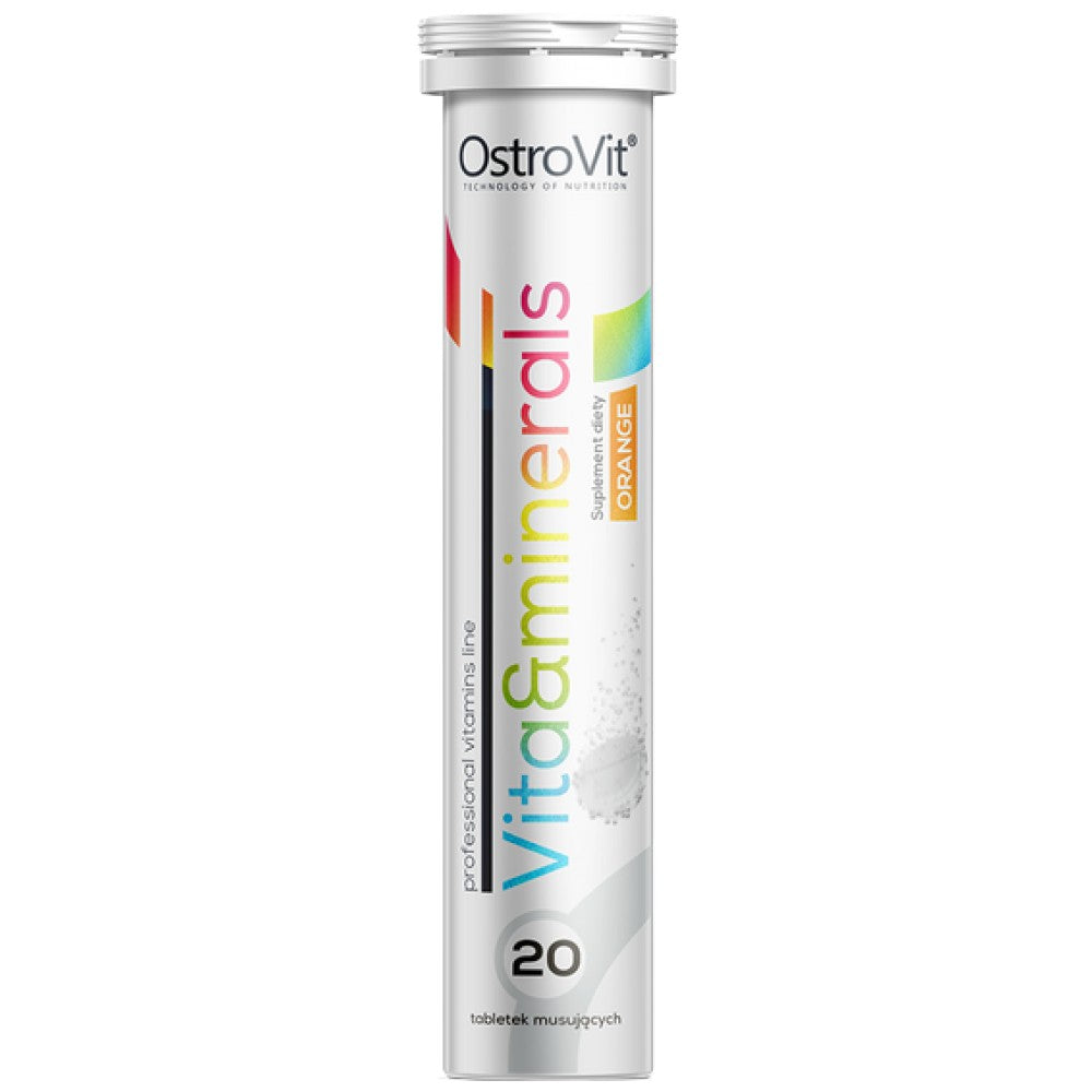 VitaandMinerals | Vitaminas efervescentes y minerales 20 tabletas solubles
