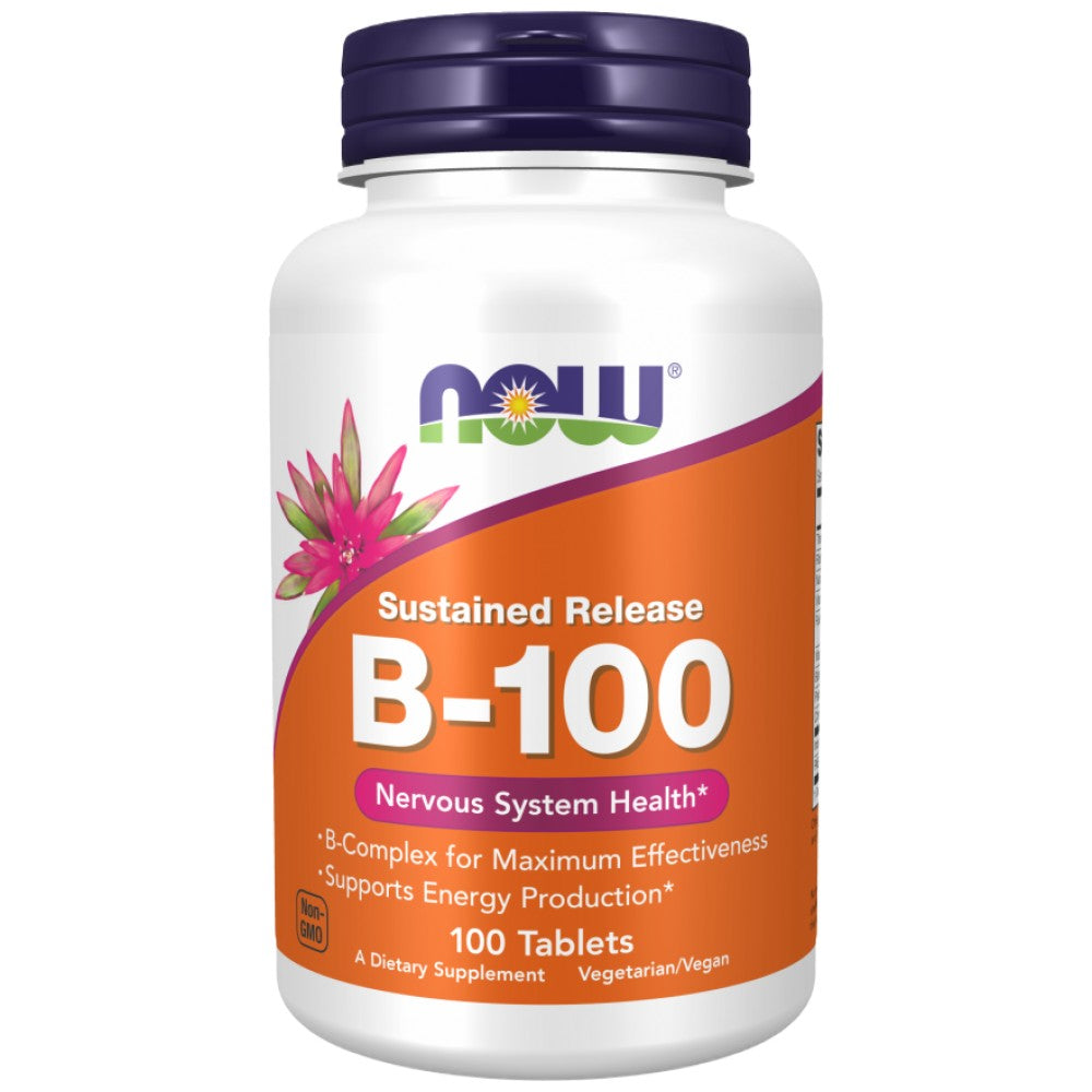 Vitaminas B-100 nuolatinis išsiskyrimas/100TAB