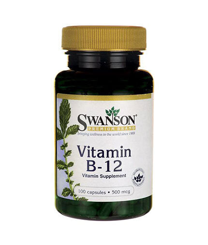 Vitamina B -12 500 MCG - 100 Cápsulas