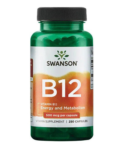 Vitamina B -12 500 MCG - 250 cápsulas